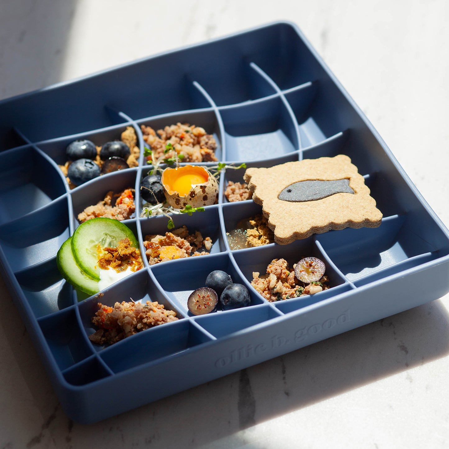wavies slow feeder bowl | spirulina