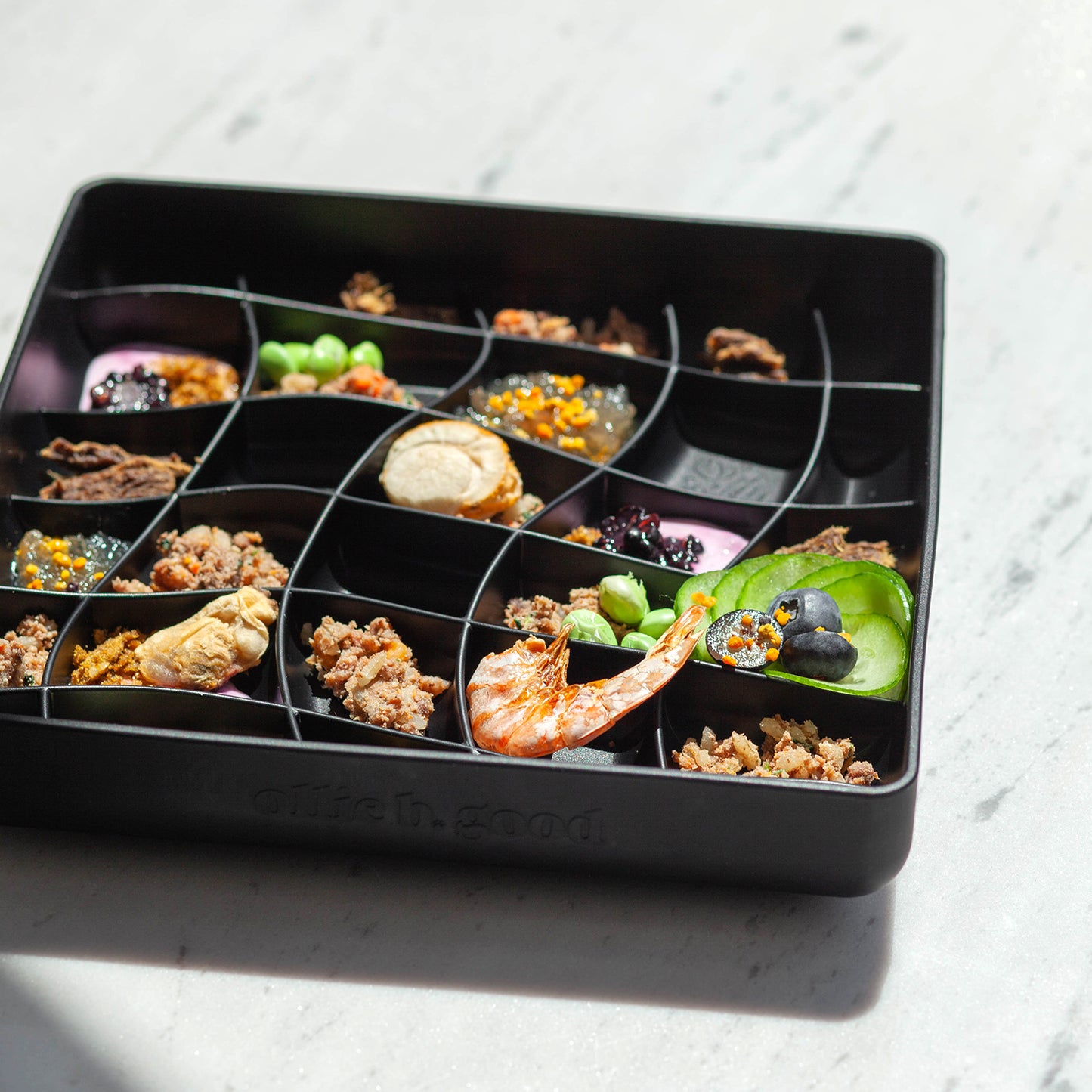 wavies slow feeder bowl | blackberry