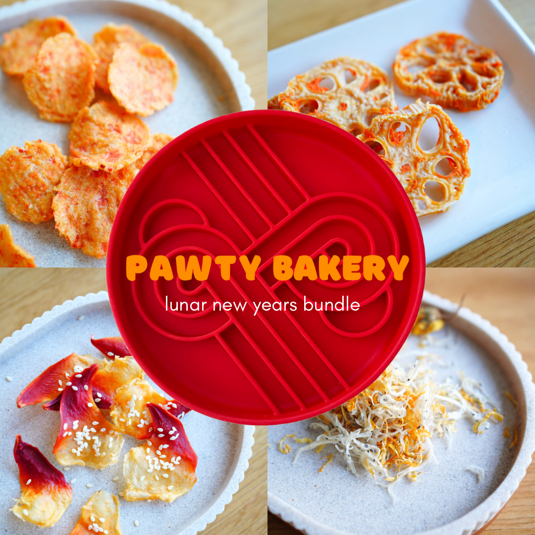 lunar new year * cherry zoomies + treat bundle | ollie b. good x pawty bakery