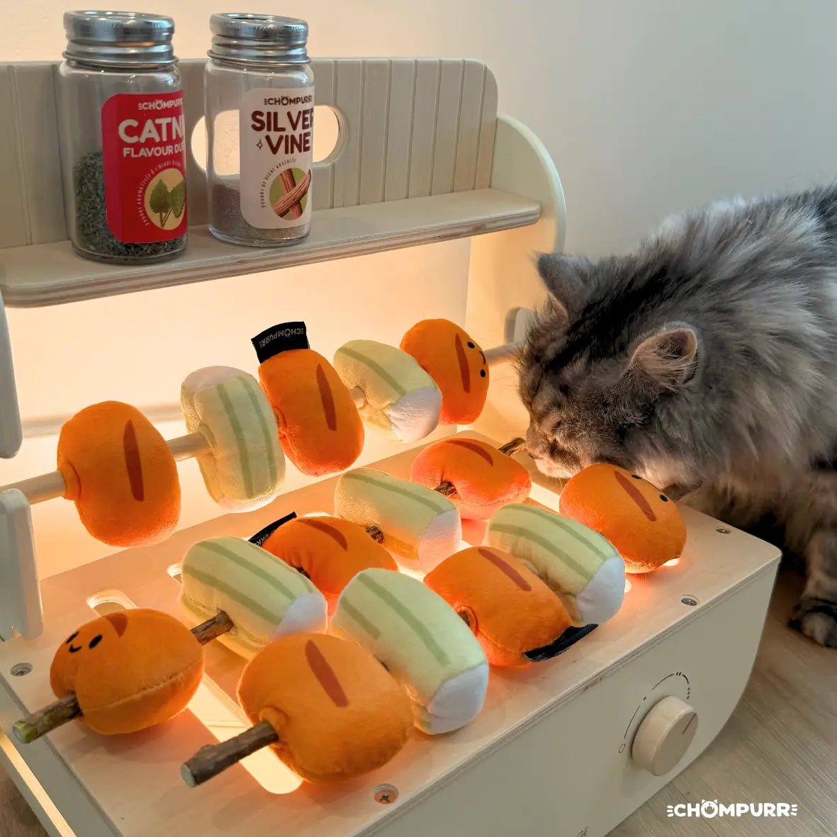 catbab silvervine enrichment toy | chompurr