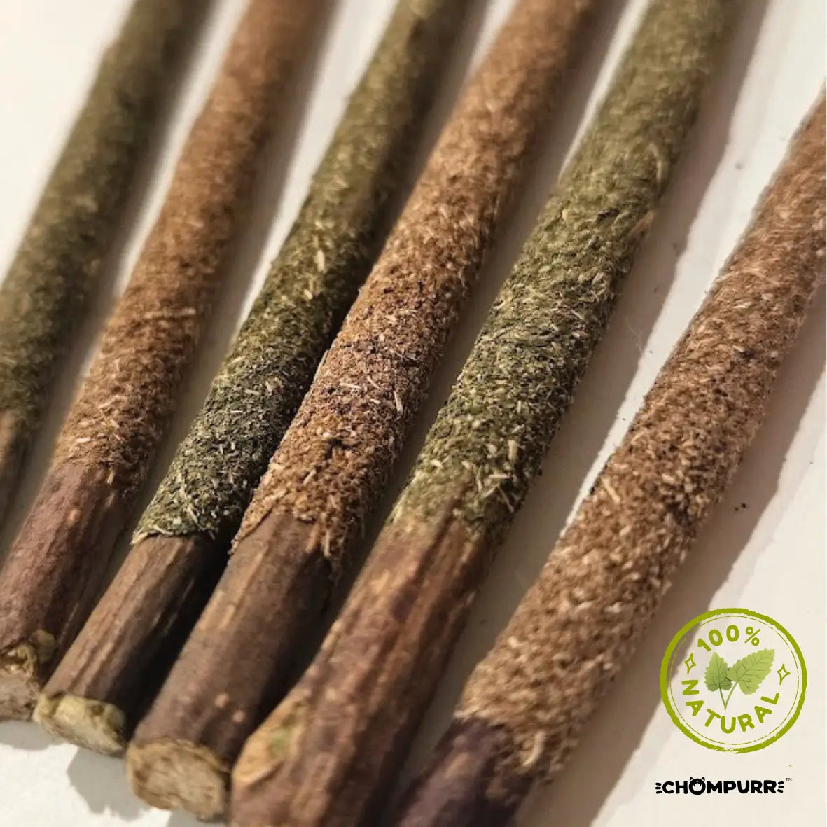 pawky silvervine & catnip teething sticks | chompurr