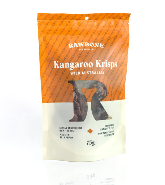 kangaroo krisps | rawbone pet food co.