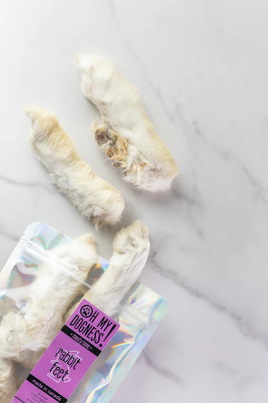 furry rabbit feet | oh my dogness