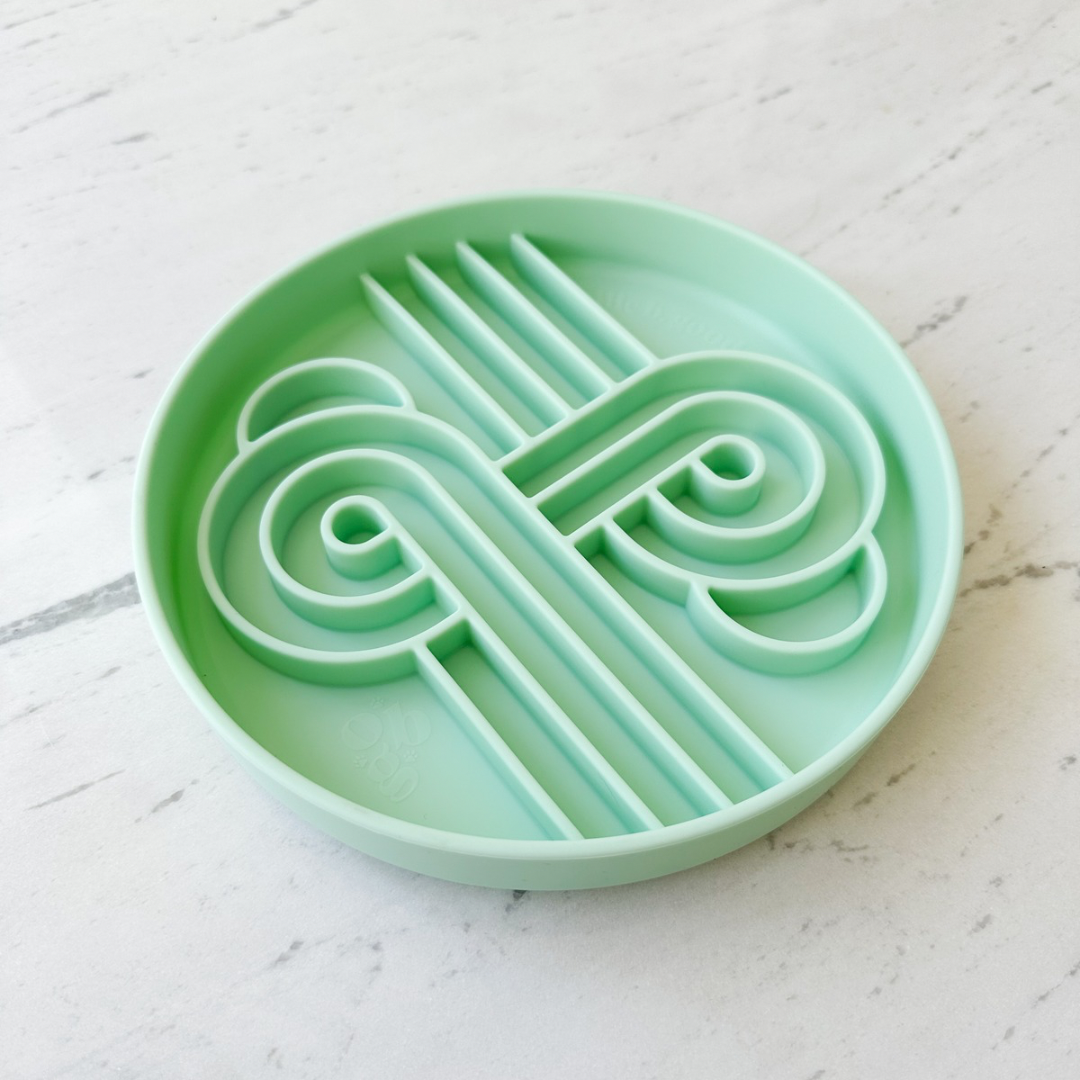 zoomies slow feeder bowl | cucumber melon