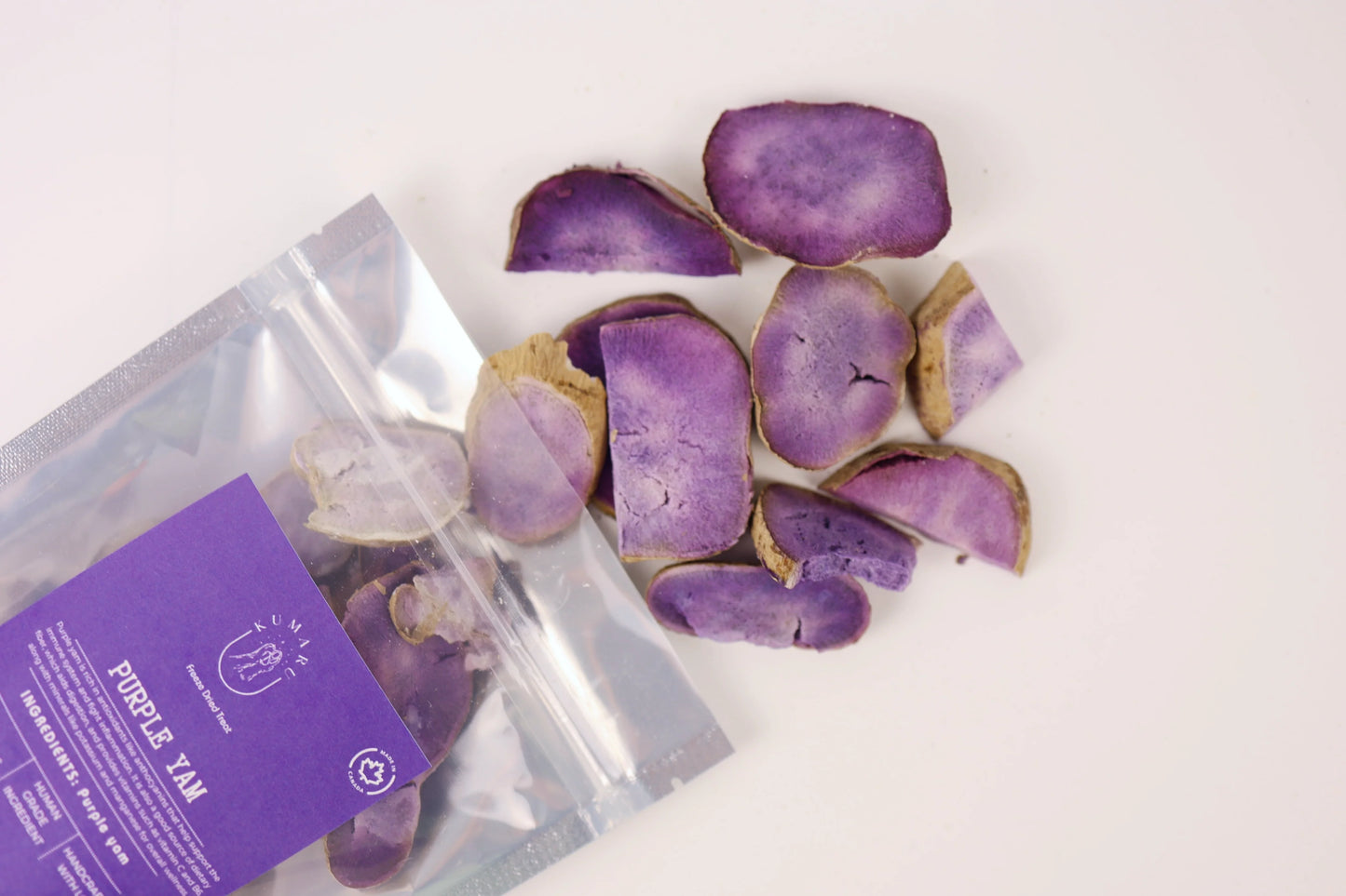 freeze dried purple yam | kumaru & co.