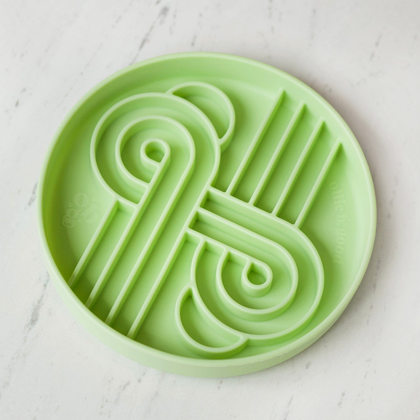 zoomies slow feeder bowl | honeydew