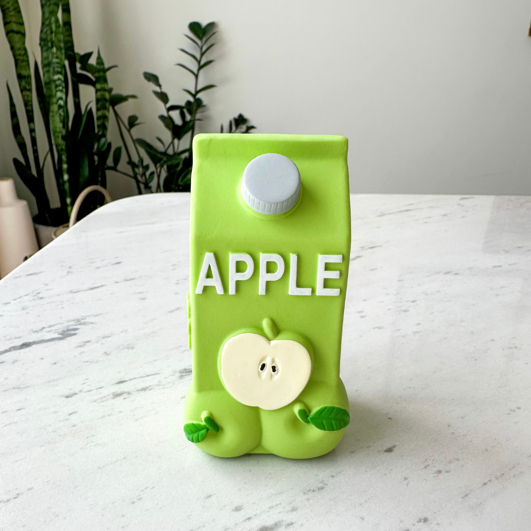 squeaker toy | bon apple tea