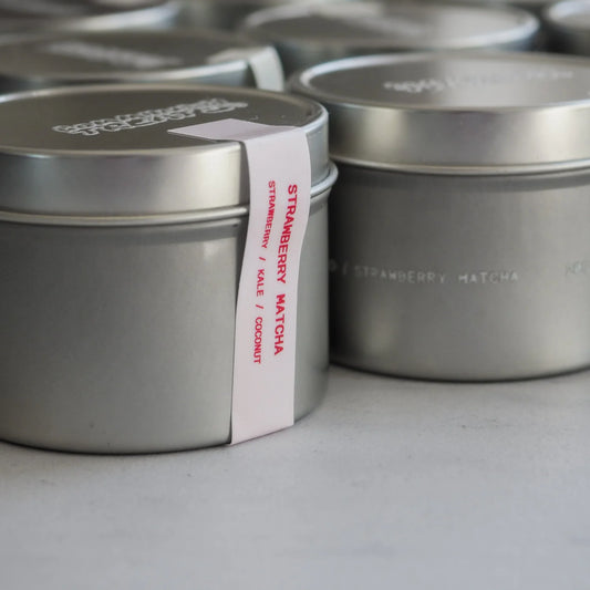 pet café blends - strawberry matcha | community treats