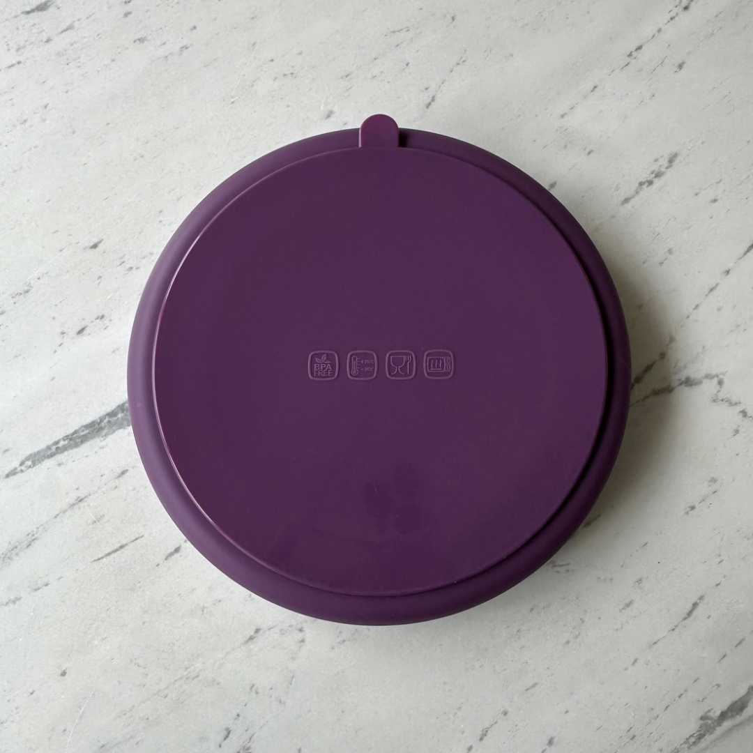 zoomies slow feeder bowl | plum