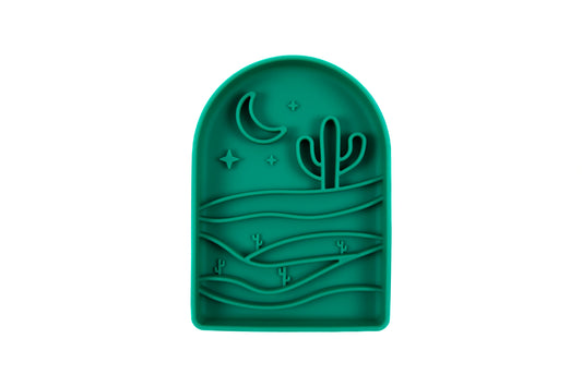 desert moon slow feeder - emerald | longdogs pawtisserie