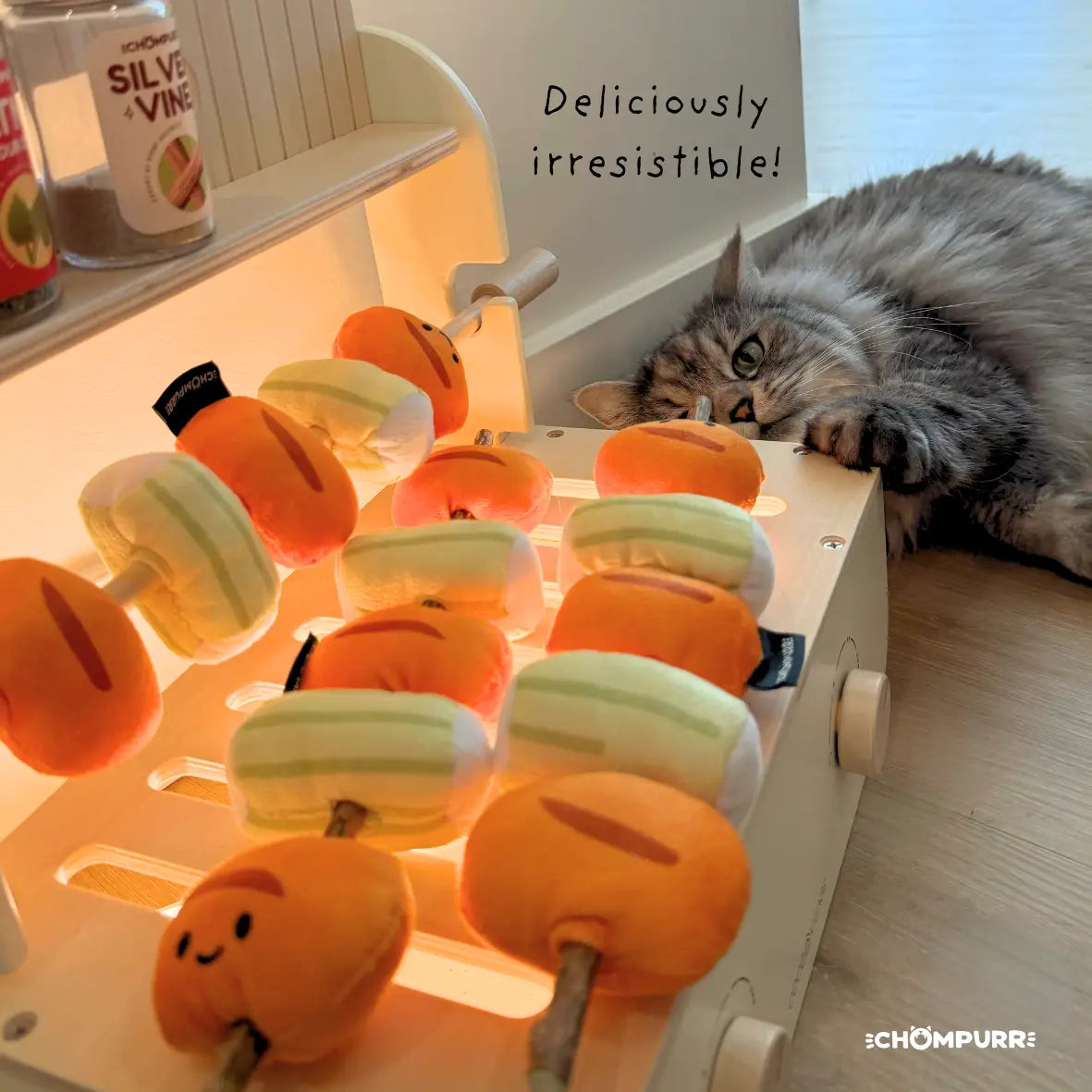 catbab silvervine enrichment toy | chompurr