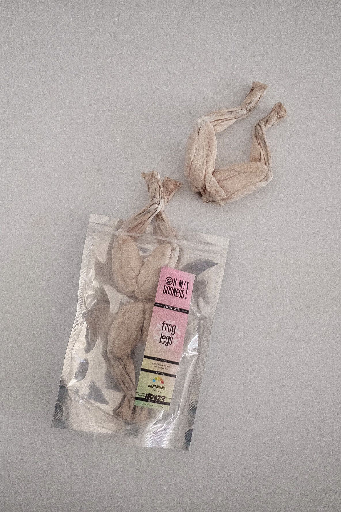 freeze dried frog legs | oh my dogness