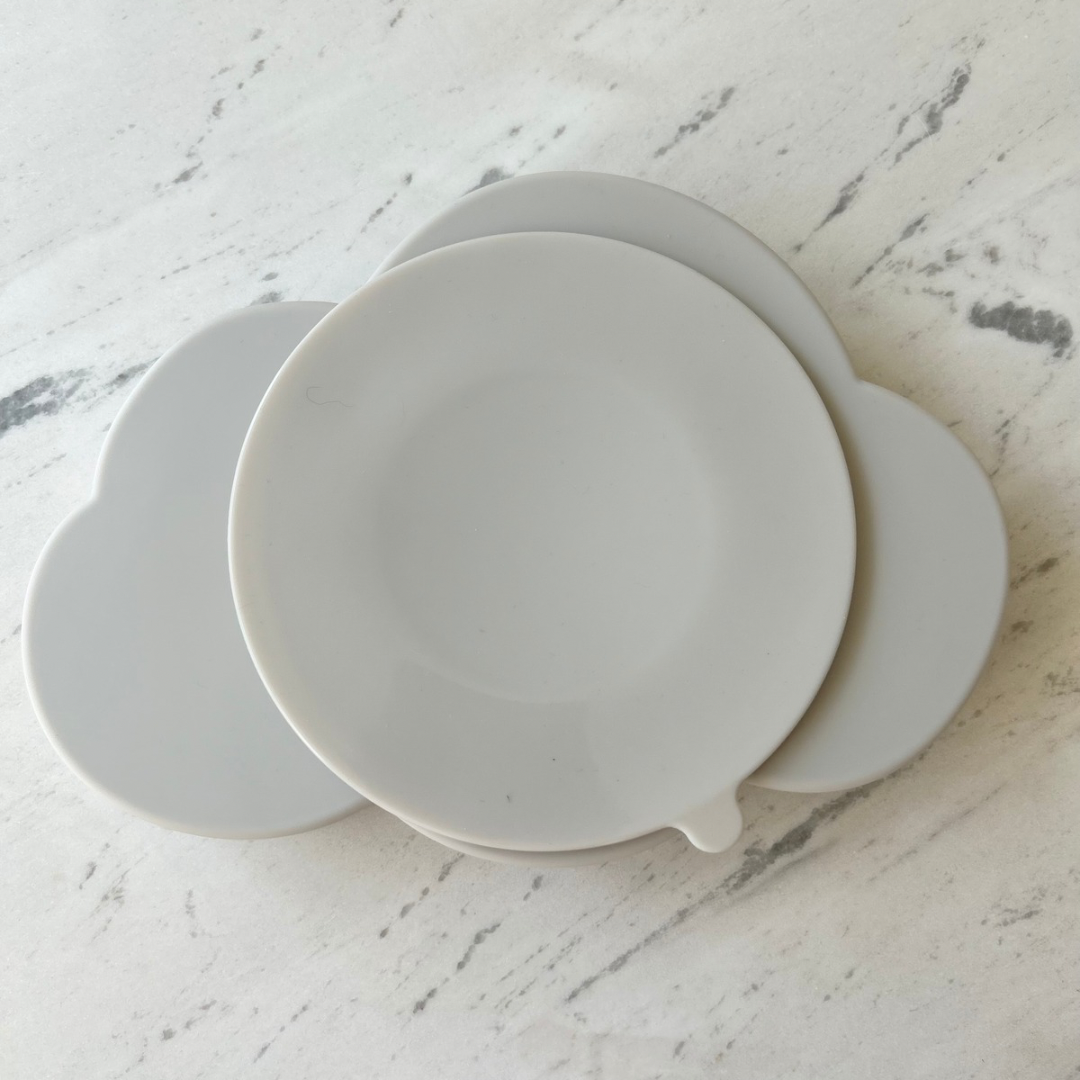 cloud slow feeder bowl | oyster