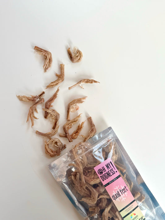 quail feet | oh my dogness