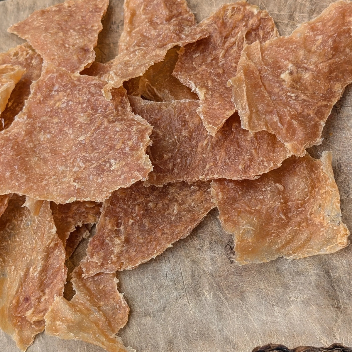 dehydrated chicken chips | arlos naturals