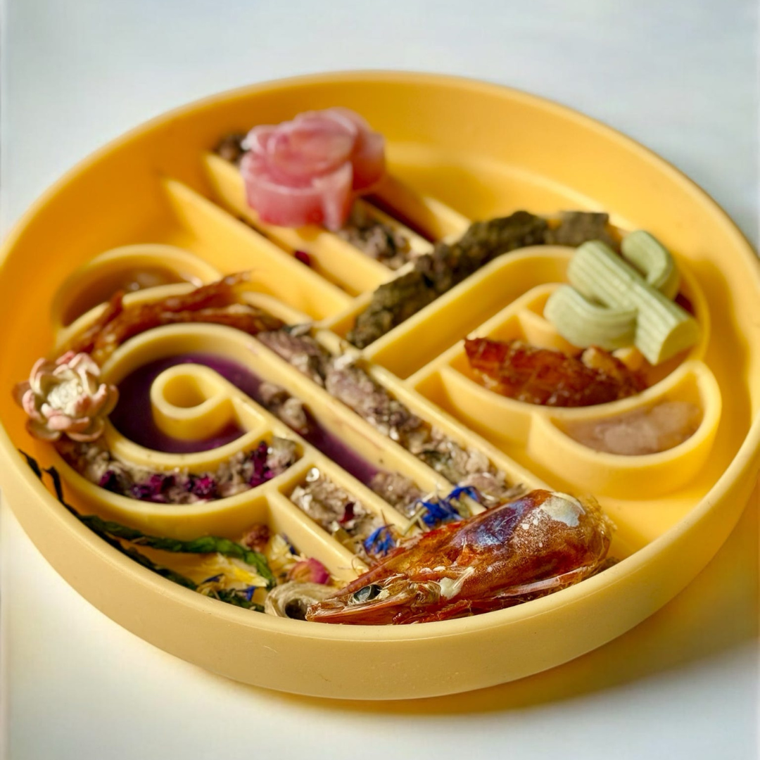 zoomies slow feeder bowl | mango