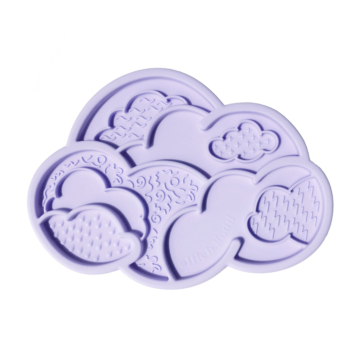 cloud nine lick mat & lid | viola