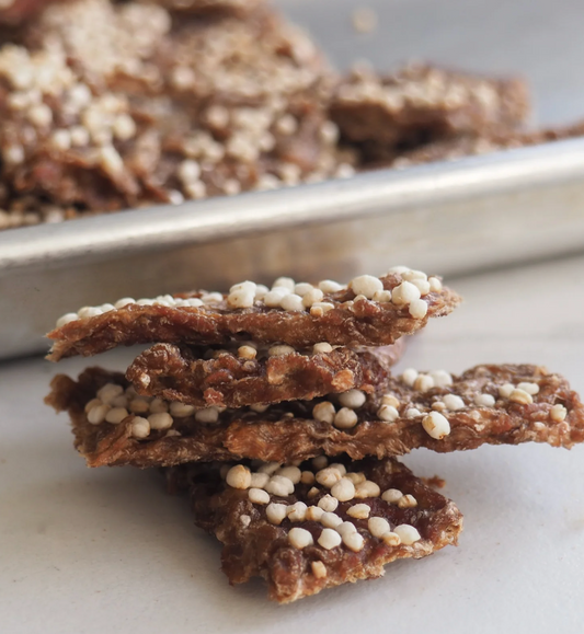 pork & pear crisp bars | community treats