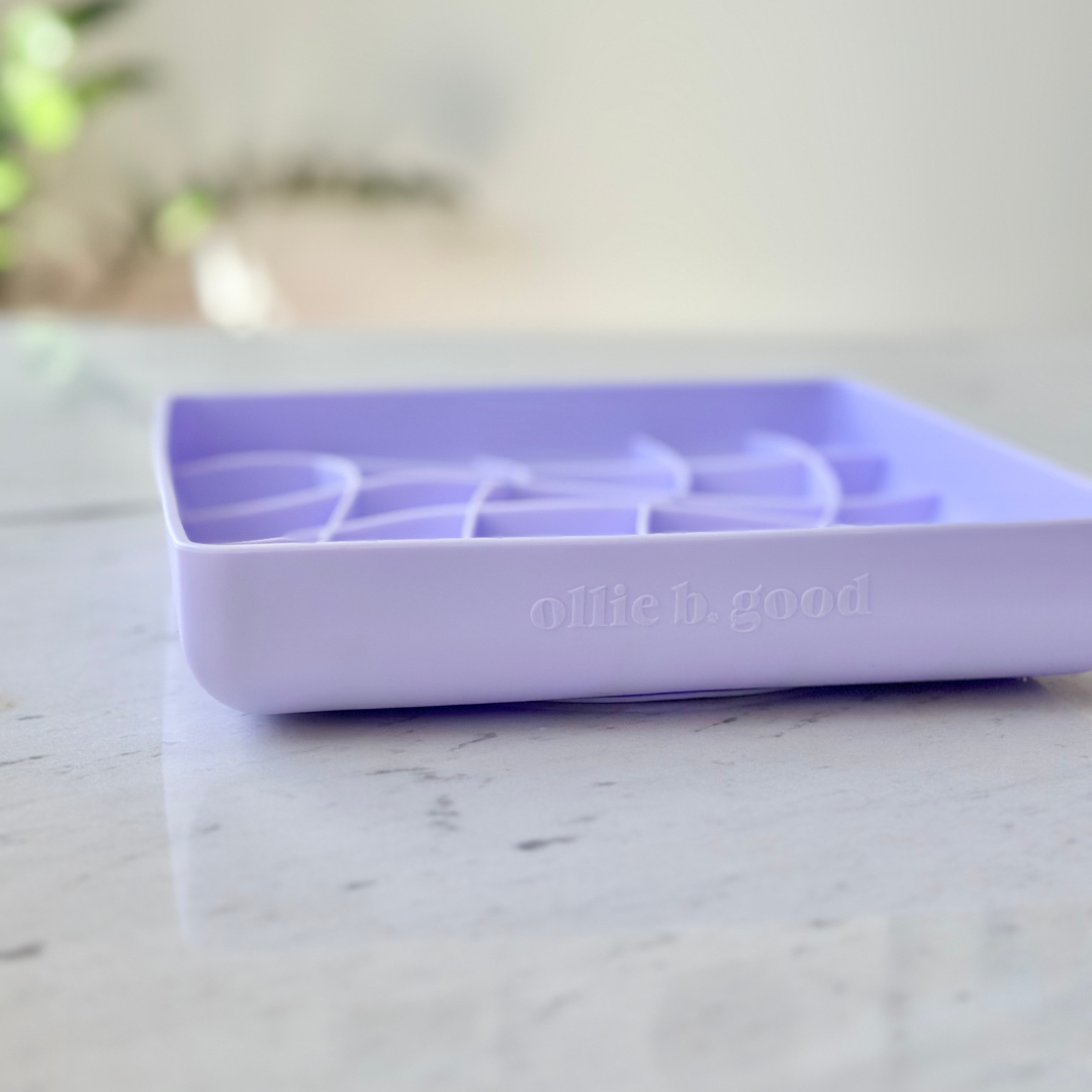 wavies slow feeder bowl | viola