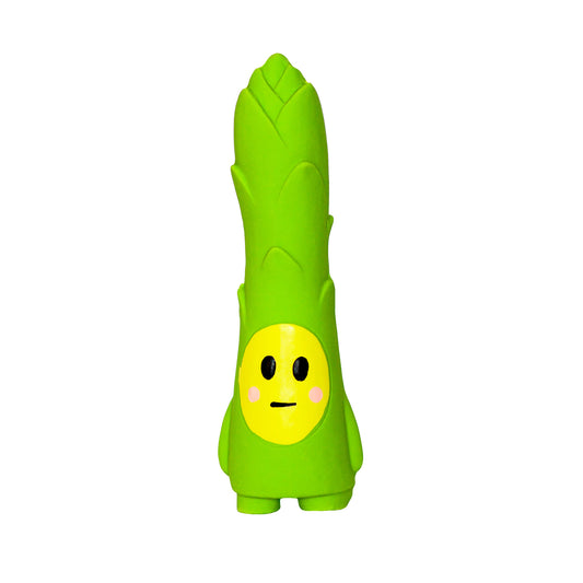 veggie squeaker toy | asparagus